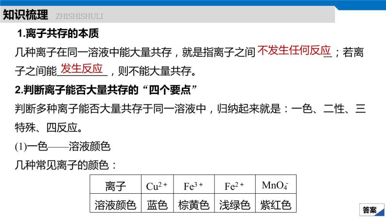 2020高考化学人教版一轮复习课件 第7讲：第二章 化学物质及其变化05