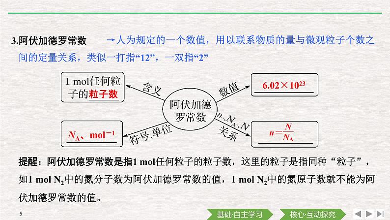 第2章 第三节 物质的量——第1课时 物质的量的单位—摩尔 课件05