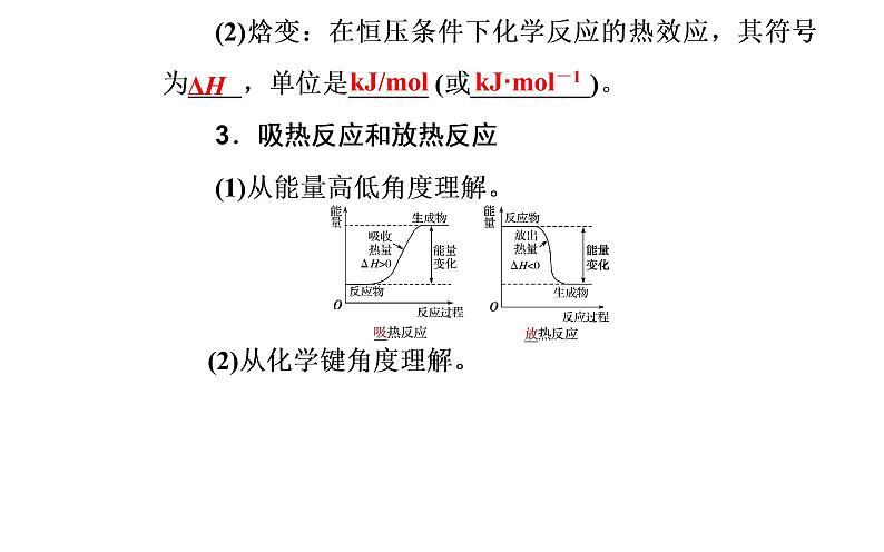 2020届高考化学总复习——第六章 第1节 化学能与热能（课件）05