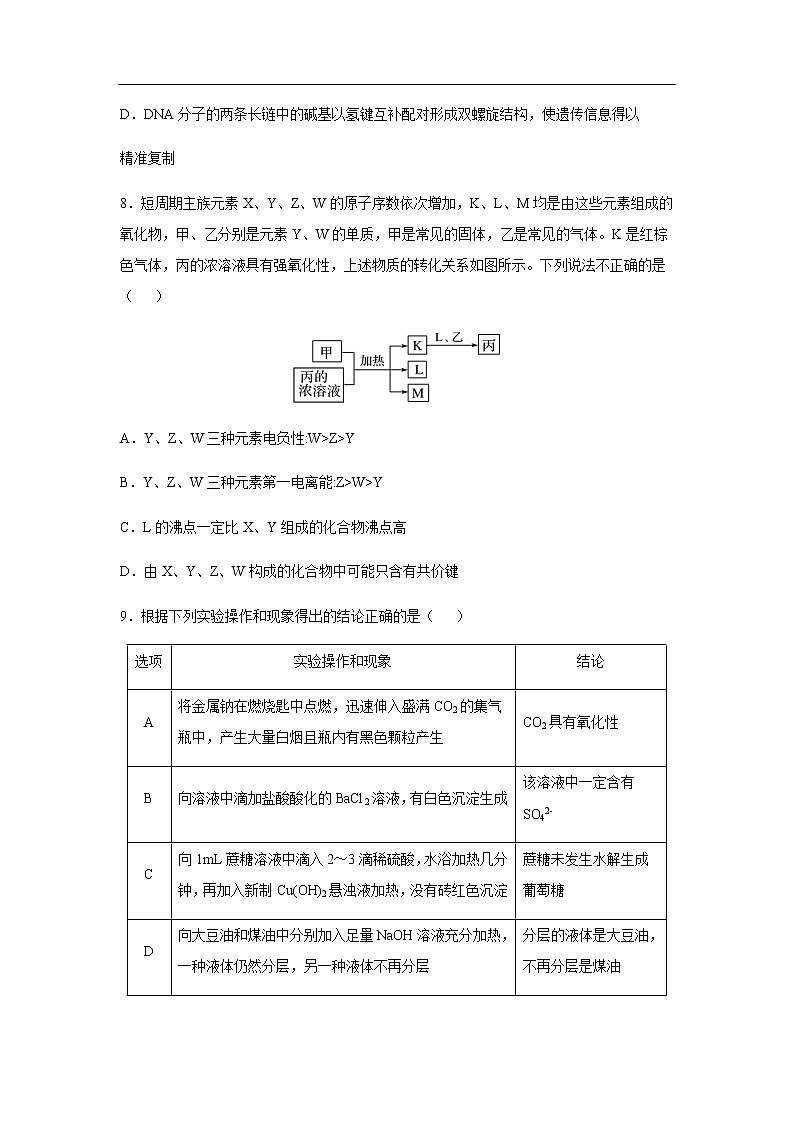 山东省烟台市2020届高三4月模拟考试化学（一模）03