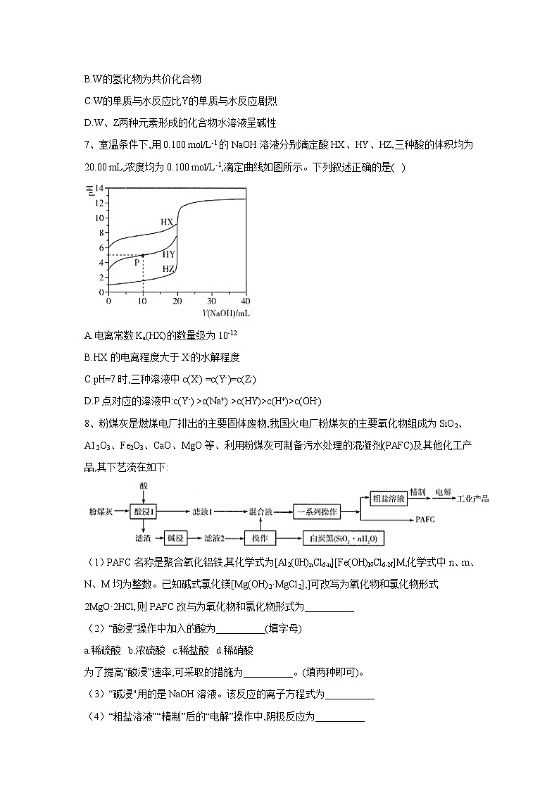 2020届高考化学模拟竞优卷 第四卷第3页