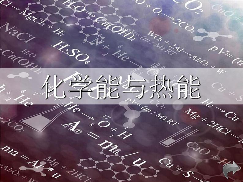 高中化学人教版必修二第2章第1节  化学能与热能  课件01