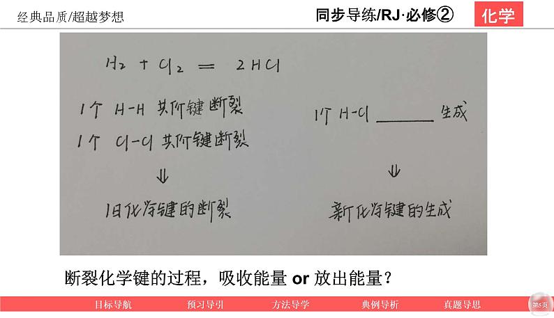 第二章 化学反应与能量  2-1 化学能与热能 原创课件05