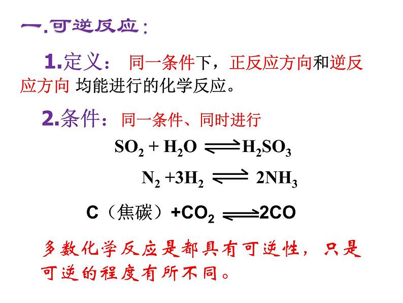 苏教版高中化学必修二  2.1.2 化学反应限度 课件05