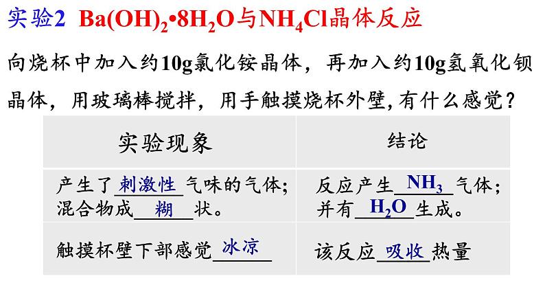 苏教版高中化学必修二 2-2 化学反应中的热量 课件07