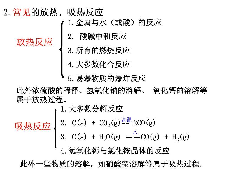 苏教版高中化学必修二 2-2 化学反应中的热量 课件06