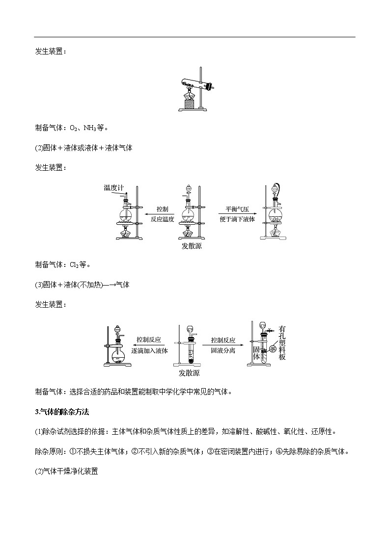重难点03 常见气体的实验室制取-2019-2020学年高一化学重难点探究（人教版2019必修第二册） 试卷03