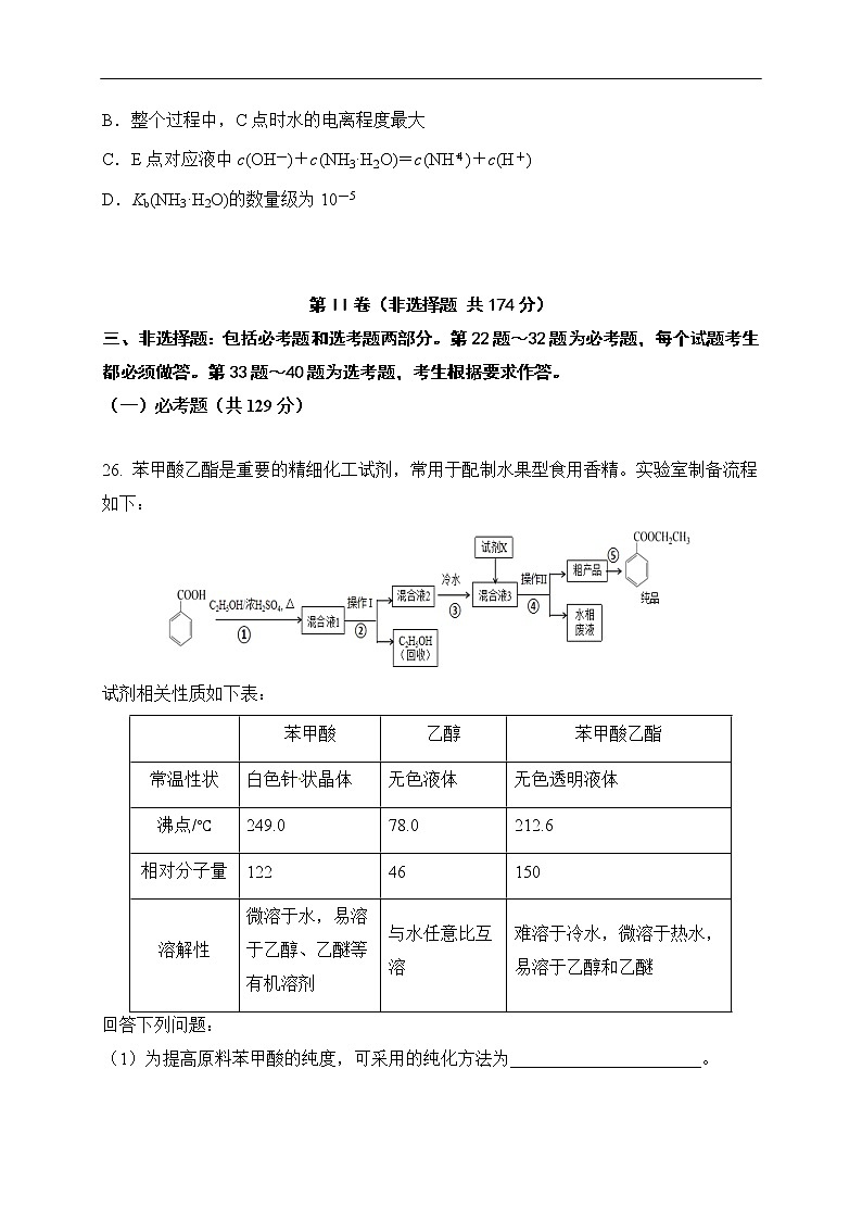 陕西省西安中学2020届高三第八次模拟考试化学试题第3页