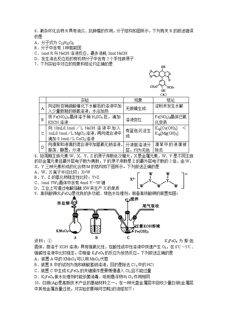 山东省聊城市2020届普通高中学业水平等级考试模拟卷（二模）化学试题第2页