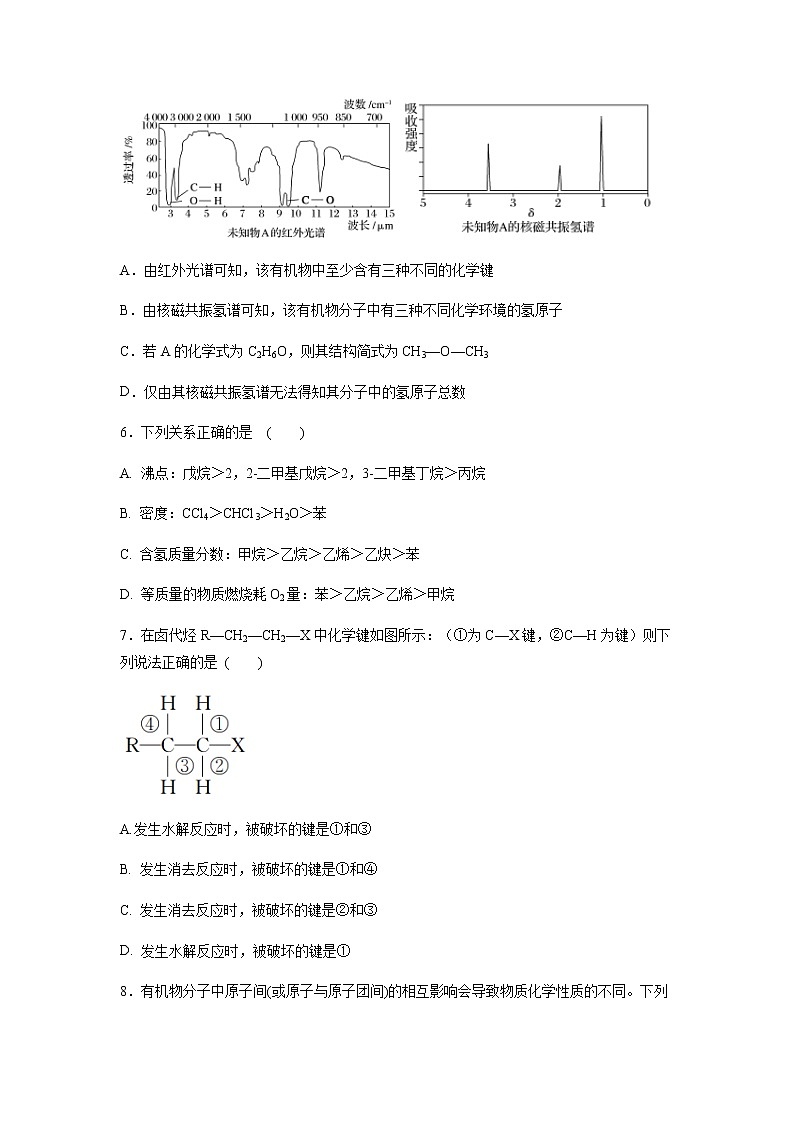山东省邹城市实验中学2019-2020学年高二下学期4月线上测试试题化学（解析版）02