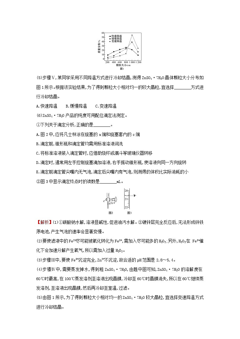 2020高考化学考前微专题突破练（四）无机化工生产流程题（非选择题）（含解析）第2页
