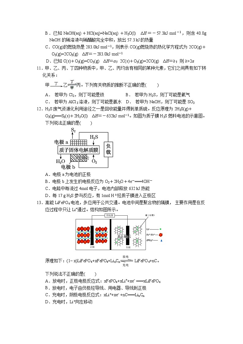 江西省南昌市新建县第一中学2019-2020学年高三上学期期中考试化学试卷03