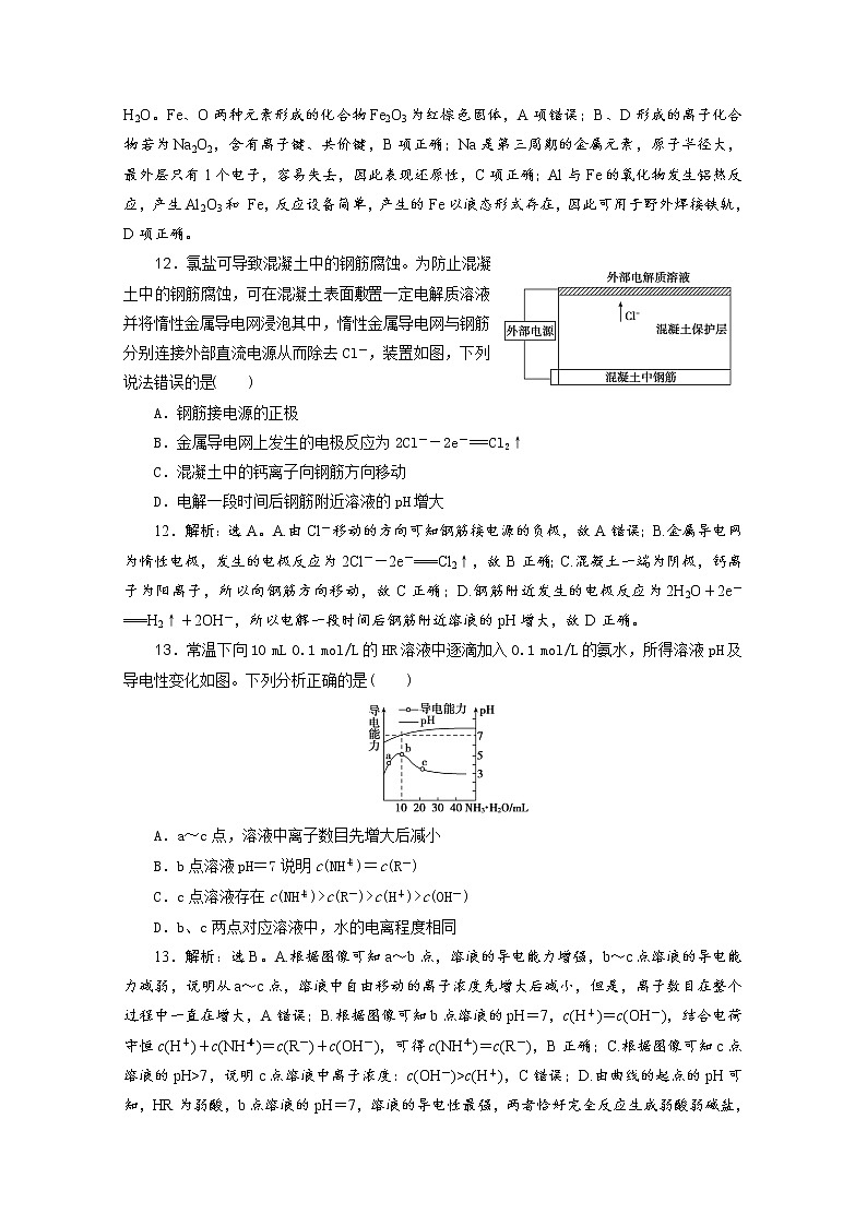 广东省清远市方圆培训学校2020届高三化学模拟试题精练（十七）03