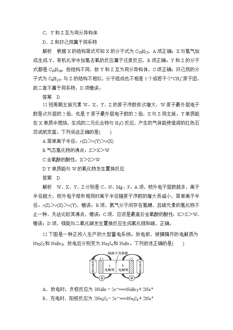 河北省2020届高三化学全国1卷模拟试卷1703