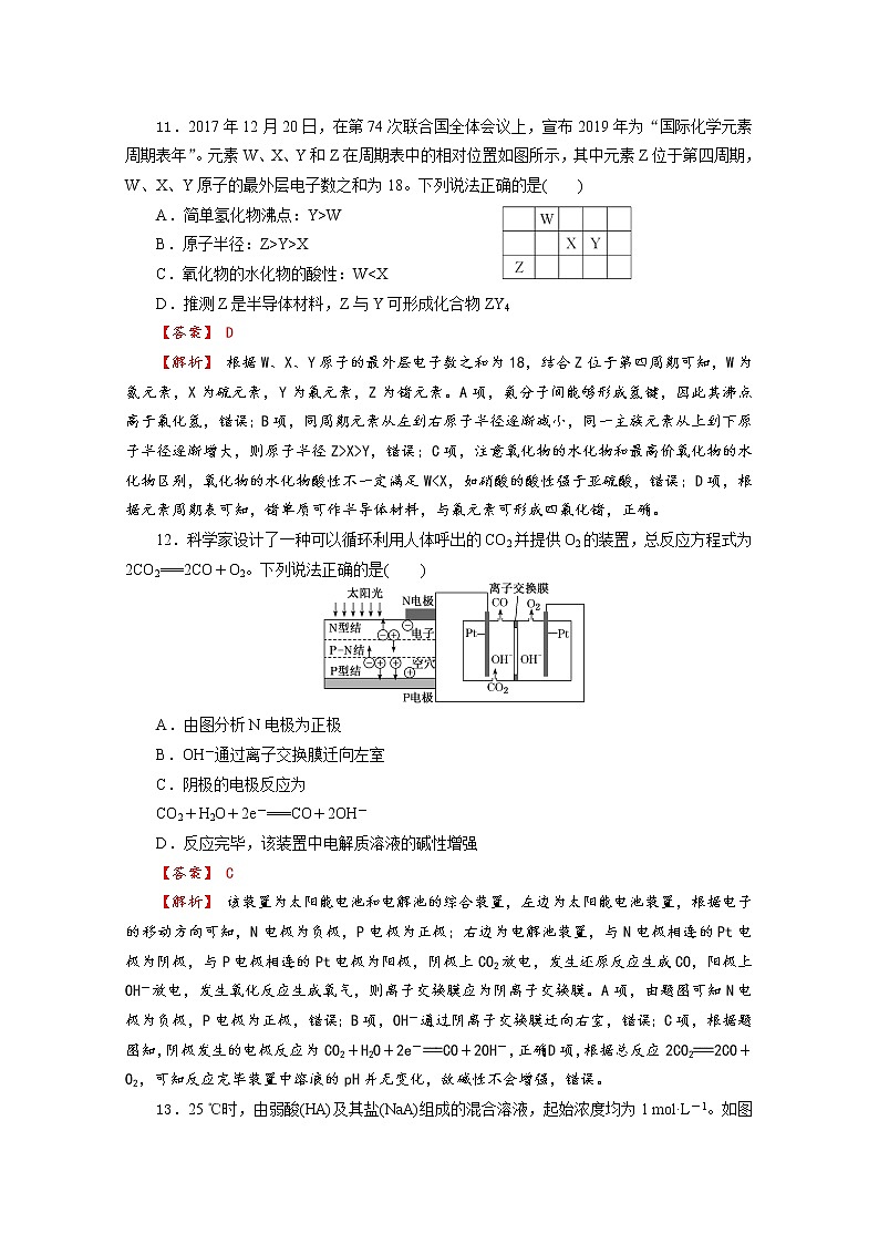 四川省成都龙泉中学2020届高三高考模拟考试理科综合化学试题（一）03