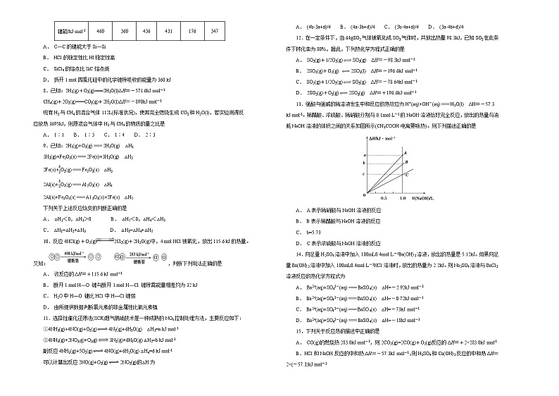 2018-2019学年重庆市南开中学高二上学期第一次月考化学试题（解析版）第2页