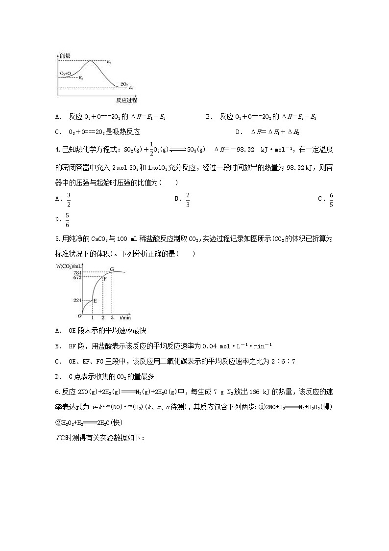 2018-2019学年安徽省定远重点中学高二上学期第三次月考化学试题 解析版02