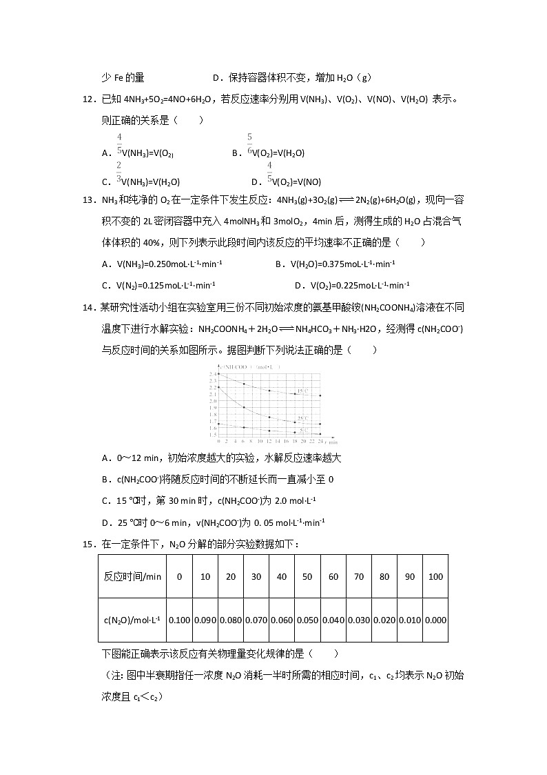 2017-2018学年山西省汾阳中学高二上学期第一次月考化学试题第3页