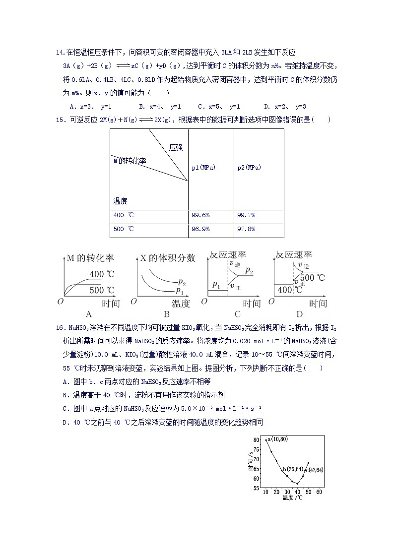 2017-2018学年江西省横峰中学高二上学期第一次月考化学试题第3页