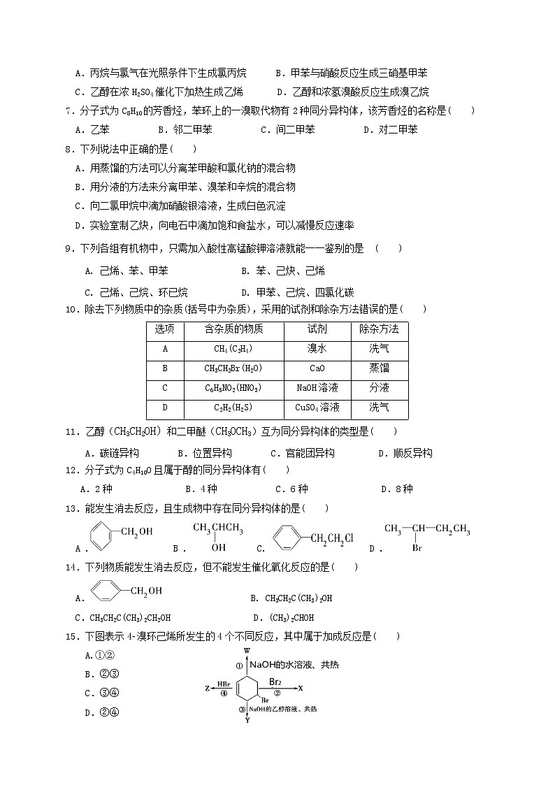 2017-2018学年广东省阳东广雅学校高二下学期期中考试化学试题（Word版）无答案02