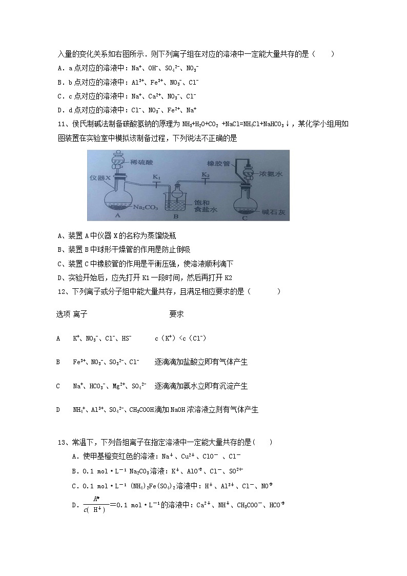 2018-2019学年吉林省白城市第一中学高二下学期期末考试化学试题 Word版03