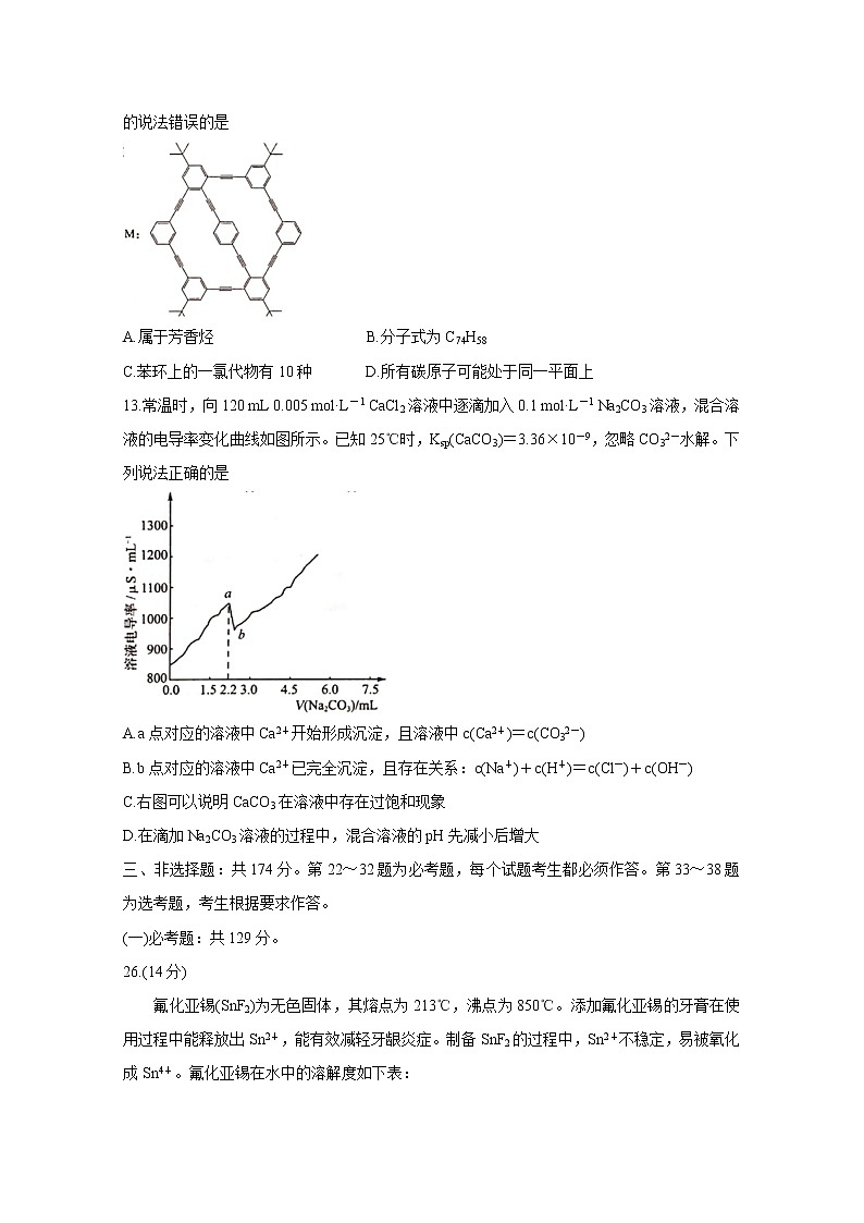 华大新高考联盟2020届4月份教学质量测评 化学第3页