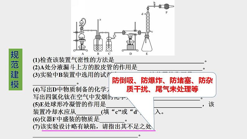 突破07 实验综合题（课件精讲）-备战2021年高考化学06