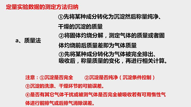 突破08 实验综合题（课件精讲）-备战2021年高考化学07