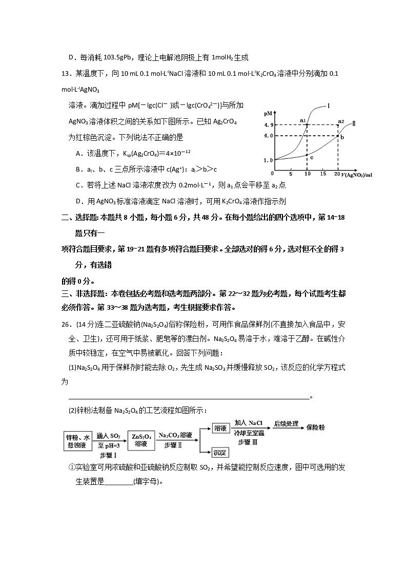贵州省铜仁第一中学2020届高三下学期防疫期间网上周考（四）化学试题03
