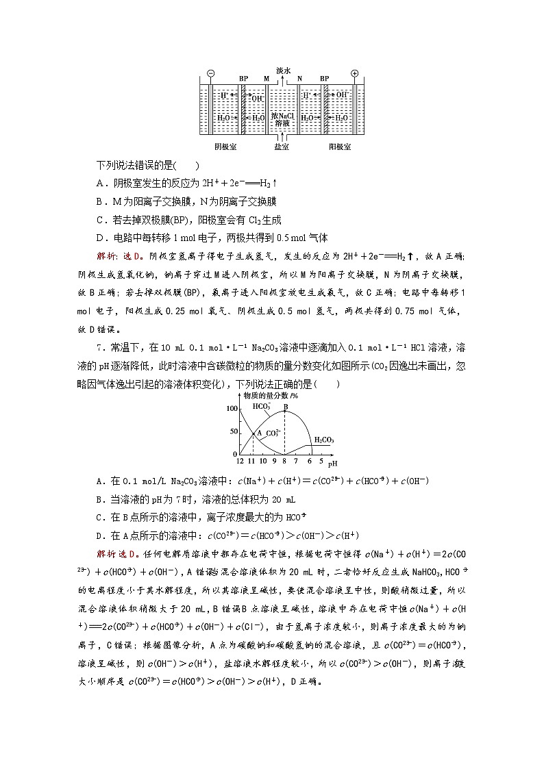四川省成都艺术高级中学2020届高三下学期第七周周考化学试题03