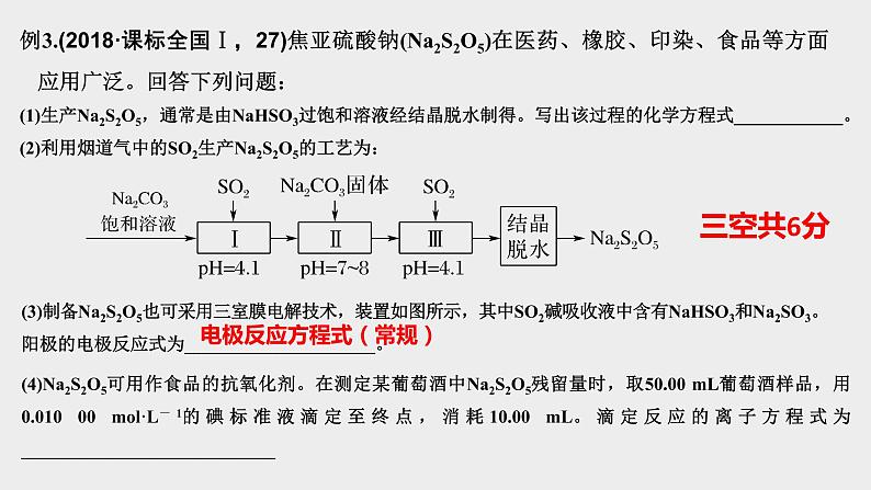 突破07 备战2021年高考化学之突破物质结构性质与工艺流程题-工艺流程综合题（课件精讲）第5页