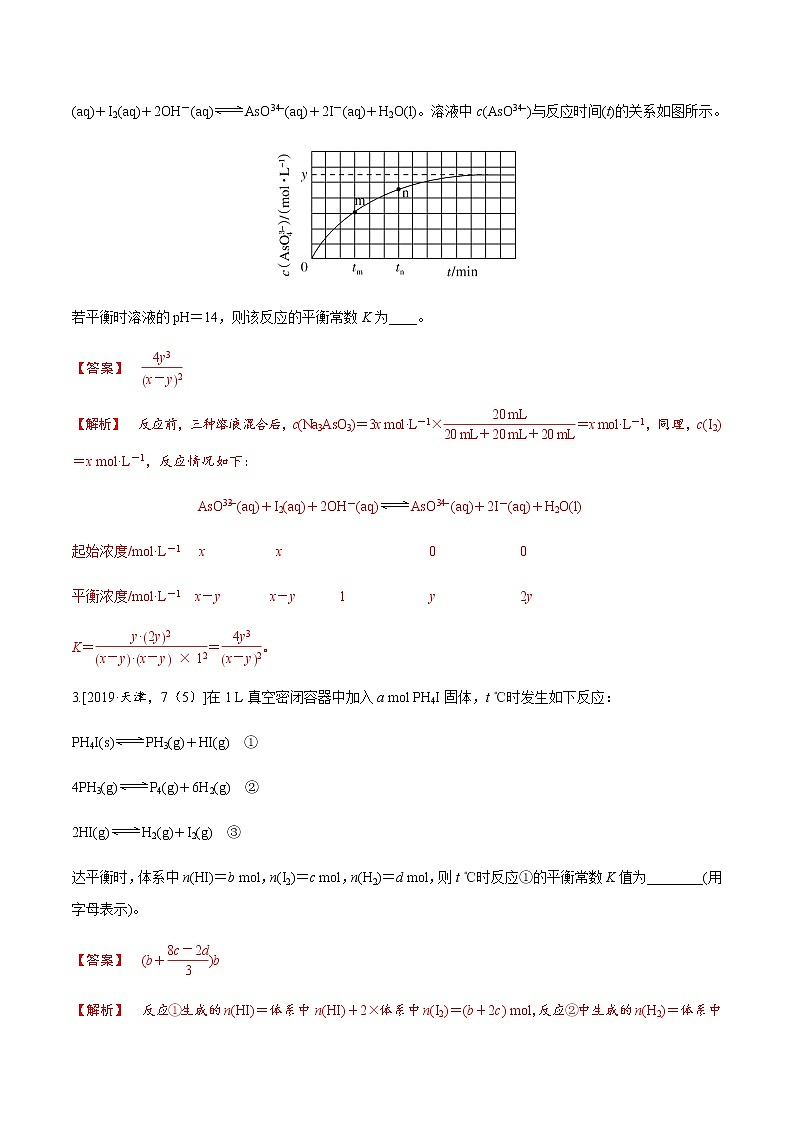 突破08 反应原理综合题（各类平衡常数、速率常数、计算技巧）（解析版）第2页