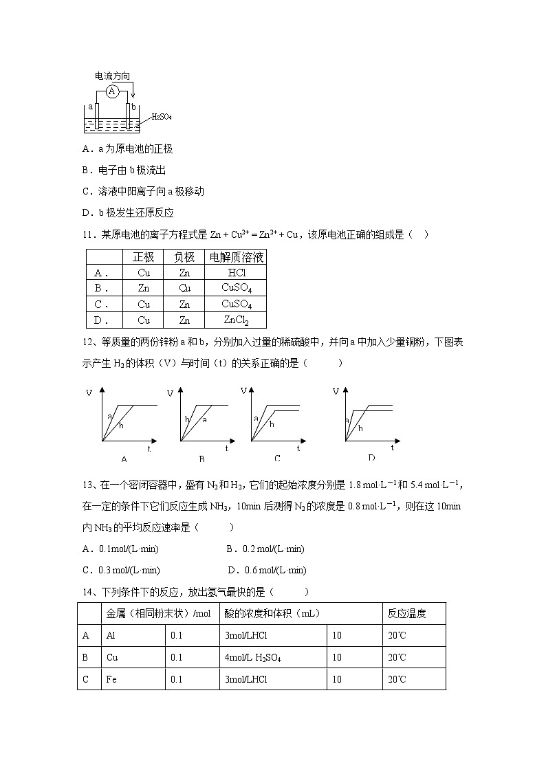 【化学】辽宁省沈阳市城郊市重点联合体2019-2020学年高一上学期第二次月考试卷03