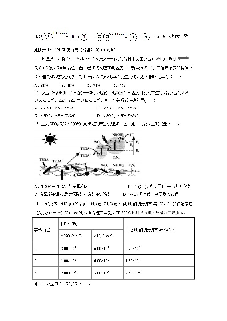 【化学】江西省高安中学2018-2019学年高一下学期期末考试试题（A卷）03