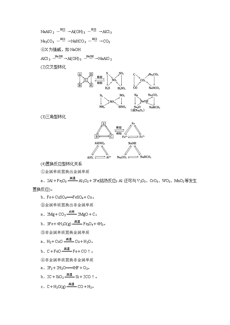2020届化学高考二轮复习（浙江）无机元素及其化合物的综合应用学案03