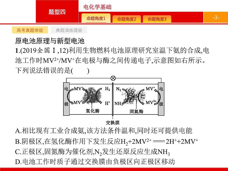 2020届高考化学二轮复习电化学基础课件（96张）03