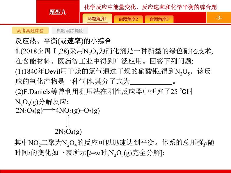 2020届高考化学二轮复习化学反应中能量变化、反应速率和化学平衡课件（216张）03