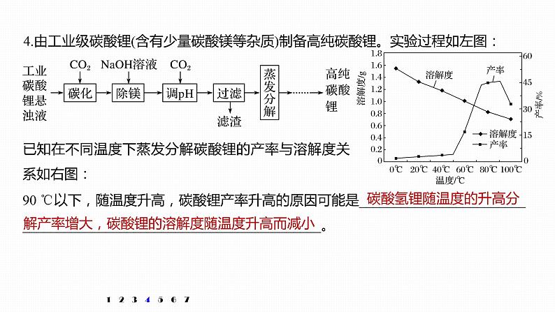 2020届高考化学二轮复习溶解度曲线应用课件（14张）06