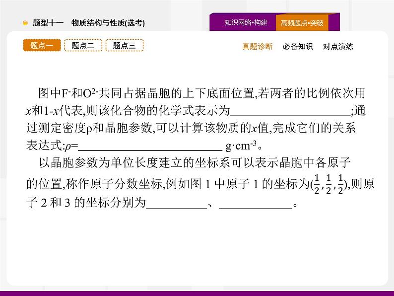 2020届高考化学二轮复习物质结构与性质(选考)课件（163张）07