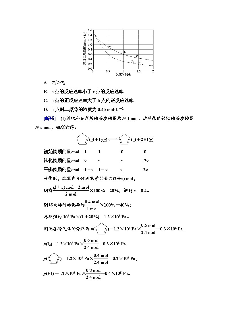 2020届高考化学二轮复习化学反应速率和化学平衡学案02