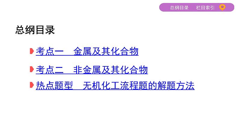 2020届二轮复习 专题八　元素及其化合物 课件（98张）02