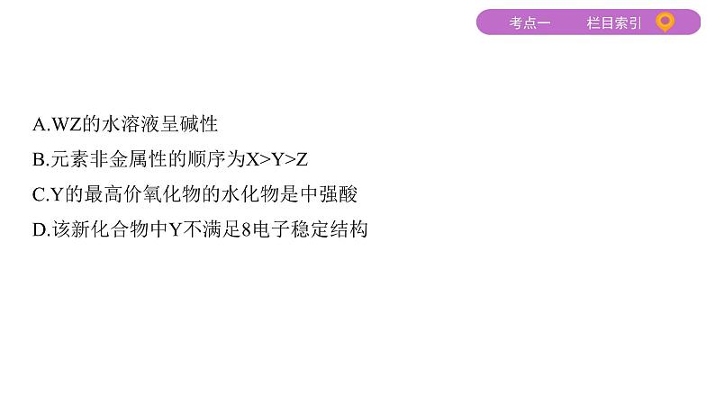 2020届二轮复习 专题四　原子结构　元素周期律(表) 课件（72张）（山东专用）04