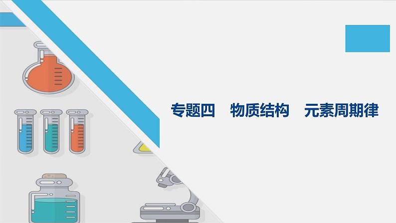 2020届二轮复习 物质结构 元素周期律 课件（49张）（江苏专用）01