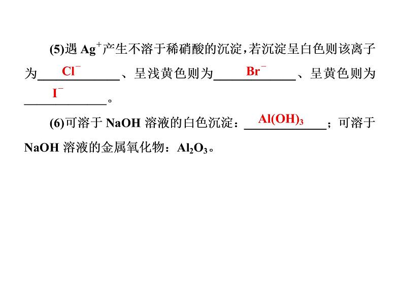 2020届二轮复习 物质的分离、提纯、检验 课件（33张）（全国通用）08