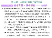 2020届二轮复习 水溶液中的粒子浓度关系 课件（59张）（江苏专用）