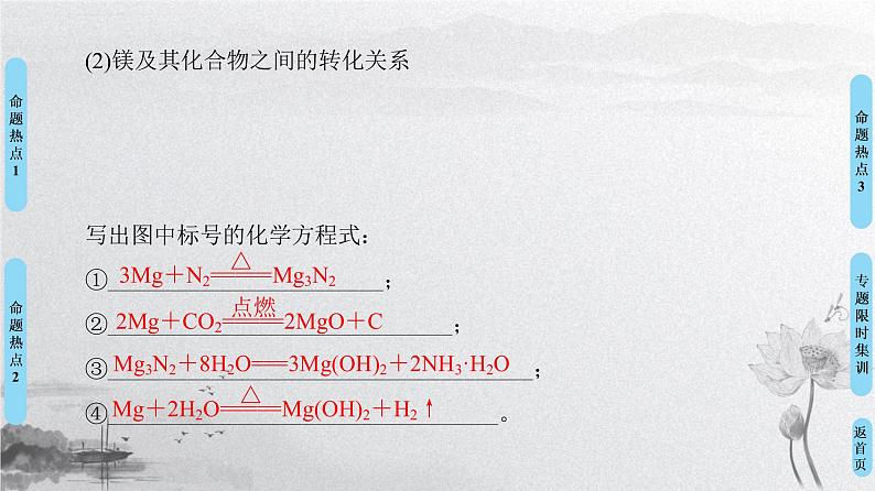 2020届二轮复习 元素及其无机化合物 课件（98张）（全国通用）04