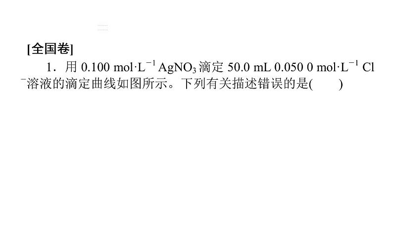 2020届二轮复习 电解质溶液 课件（75张）（全国通用）04