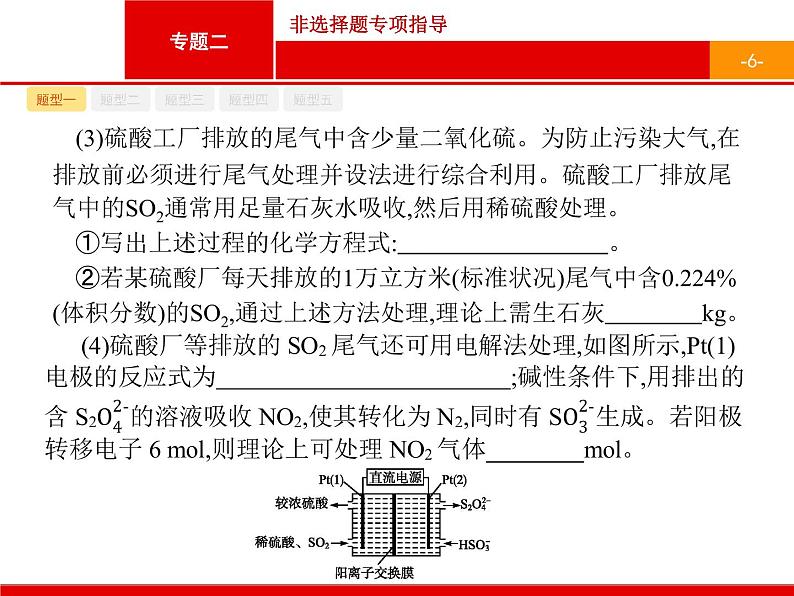 2020届二轮复习 非选择题专项指导 课件（209张）（广西专用）06