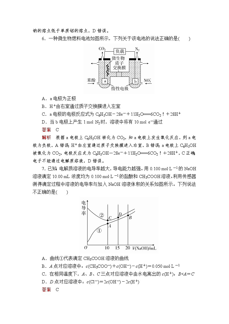 2020届二轮复习 “7＋1”小卷练5（全国通用）第3页