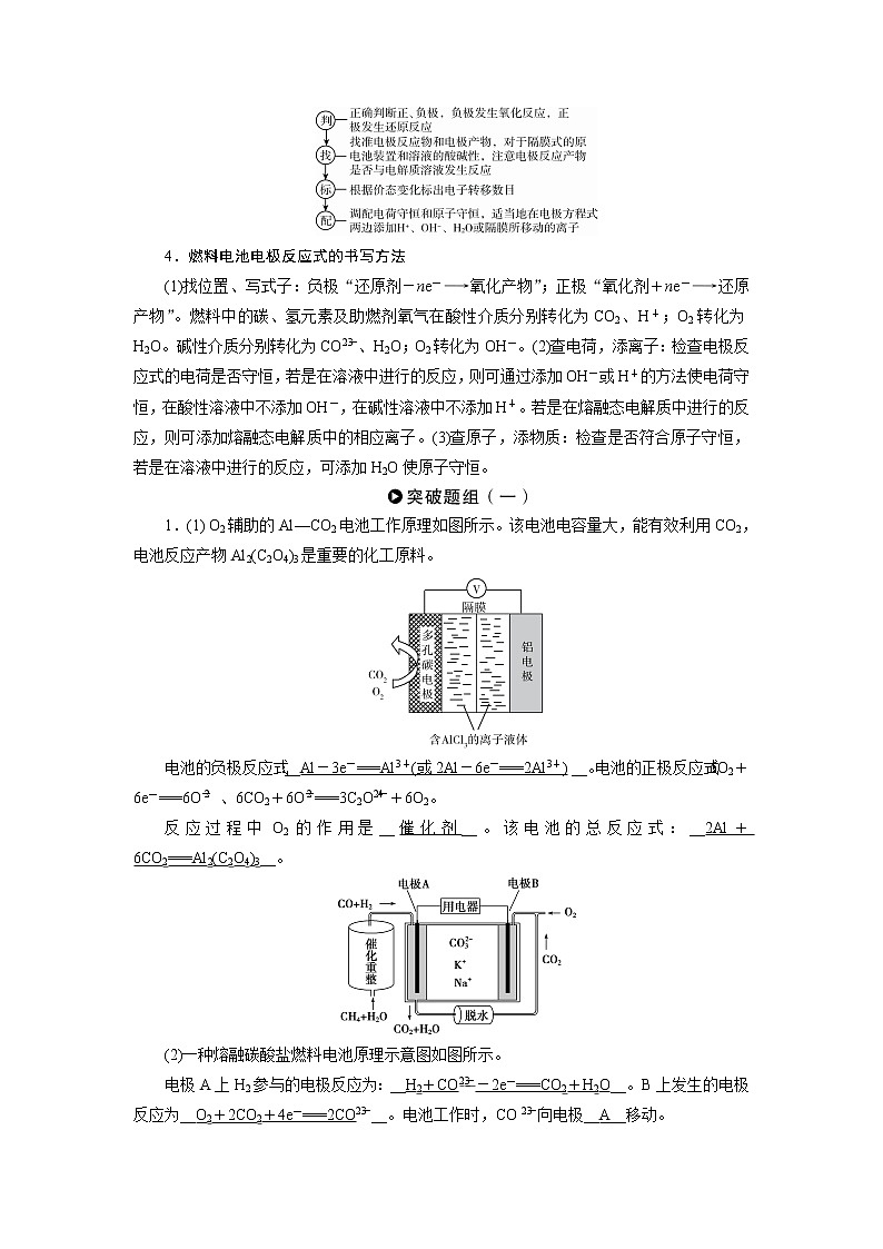 2020届二轮复习 电化学原理及应用 学案（全国通用）02